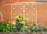 4 Pack Metal Garden Trellis 86.7" x 19.7" Rustproof Trellis for Climbing Plants Outdoor Flower W1586135968