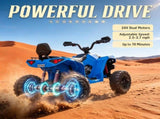 4V Kids ATV 4 Wheeler 2 Seater Ride On Toys with Dual Motors High Low Speed 18484452
