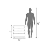 Dresser, 3 Drawers, 1 Shelf B097P296804