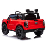 ZUN 12V Kids Ride On Car W/Parents Remote Control,Licensed Ford Ranger,2WD,Rear wheel suspension,Low W1396P147031