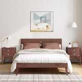 Wood Nightstand End Side Table with 2 Drawer for Living Room, Bedroom 71649672