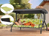 Outdoor Swing Cushions 63 Inch, Waterproof 4" Thick Porch Swing Cushion Replacement with Backrest 92934738