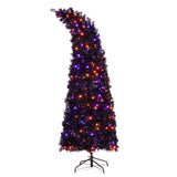 7ft Wizard Hat Shape Automatic Tree Structure PVC Material 1050 Branches 400 Lights 10 Functions 25044014