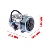 A/C Compressor Replacement for 2006-2007 Volvo VNL VNM Base L6 20501067 4493SAN ABPN83304554 5385 41579435