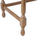 Solid Wood Desk with 1 Drawer and turned legs B03549013