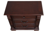 Lyndon G09400-N 2 Drawer Night Stand , Cherry B078P301016