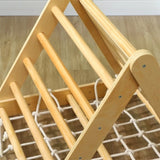7 in 1 kids hiking triangle set with ramp and arched ladder 81695786