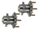 2pc Rear Wheel Hub Assembly fit for Acura ILX 2013-2018 BR930862 5-Bolt Non-ABS FWD 64972846