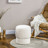 Round Ottoman, Upholstered Foot Stool 26925352