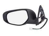 Black Left Side Door Door Mirror for Mitsubishi Outlander 2014-2019 7632B353 03998844