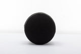 006-Soft Boucle Round Ottoman Footrest Stool,Black W527121865