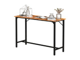 43-Inch Bar Table - 209 lbs Capacity Pub Height Table with Durable MDF Top & Metal Frame, 83828257