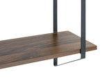 3-Tier 20"W Wood Bracket Shelves, Walnut 28314213