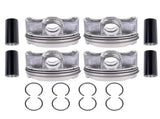 4Pcs Piston Kit w/ring Replacement for Dodge Hornet Jeep WranglerJL Compass Grand Cherokee WL 2.0T 74477943