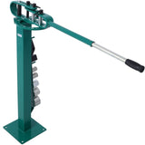 Pedestal Floor Compact Bender 7 Dies Versatile Compact Metal Tubing Bender 44' Mount Powdercoat W465P145719