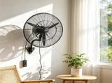 24 in Wall Mount Fan, 3-Speed Mechanical Control, Powerful Long Airflow, for Garage, Workshop & 55474743