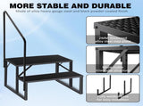 Swimming Pool Ladder Above Ground, RV Steps with Handrail, Heavy Duty Pool Step Hot Tub Steps, 660 59159592
