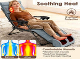 Full Body Massage Mat with Heat, 12 Massage Heads & 9 Vibration Modes, Detachable Shiatsu Neck & 46312789