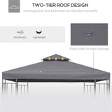Gazebo Replacement Canopy -AS 94687609
