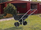 Broadcast Spreader, 70LBS Capacity, Walk-Behind Push Spreader, 15-Level Adjustment, 8 in All Terrain 49728070