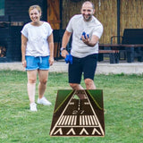 4x2 FT Large Size Cornhole Board Set of 2, Wooden Outdoor Game Board Set with 8 Bean Bags, Perfect W2640P227929