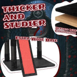 53" Gothic Cat Tree with Coffin Bed, Large Cat Tower with Spacious Cat Condo, Scratching Posts, 75318798