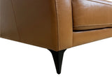 Tussio Saddle Tan Leather Chair W/Pillow B2726P457659