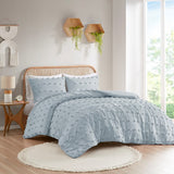 Twin/Twin XL Clip Jacquard Comforter Set B035P203264