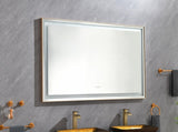 60 x6 Inch LED Bathroom Mirror with Aluminum Frame, Wall Mounted Vanity Mirror, Anti-Fog, Memory, W2287P279863