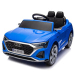 ZUN 12V Kids Ride On Electric Car w/Parents Remote Control,Licensed Audi SQ8 for Kids,Dual W1396P143147