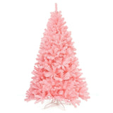 6ft Pink Christmas Tree - 1036 Flourishing Branch Tips for Dreamy Festive Ambiance 68375270