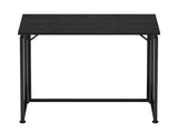 Techni Mobili 31.5 in. Folding Desk for Small Spaces, No Assembly Required, Black B031P286132