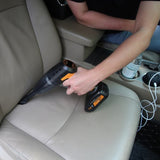 4-in-1 Cordless Car Vacuum & 150PSI Inflator Rechargeable, Digital Display, LED Light, Tire 95927388