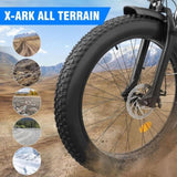 ZUN Electric Bike 1000W Motor Fat Tire 26x4 Mountain Bike[Unable to ship on weekends, please place 78607781