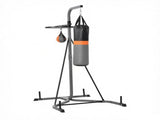 65.7-73.6 Inch 2-in-1 Freestanding Heavy Bag Stand with Speedball 76370163