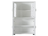Tall and Wide Bathroom Floor Storage Cabinet, Bathroom Storage Unit, Freestanding Cabinet with 4 86567024