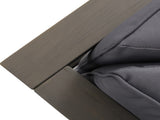 BRAVA X-BACK RIGHT CORNER BENCH, DARK GREY 57968.00DGY