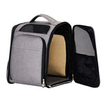 Pet Carrier, Expandable Cat Dog Carrier with Front & Back Extension, Breathable Mesh Travel 53363786