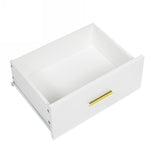 Modern White 8-Drawer Dresser for Bedroom - Ample Storage Wide Chest of Drawers, Sturdy & Safe 71452198