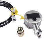 80M Digital Hydraulic Pressure Test Kit Gauge Coupling Hose with Case for Excavator 79310625