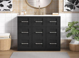 30inch Bathroom Vanity with Undermount Sink and Drawers, Painted Surface, Soft-Close Doors, Bathroom N710P331580B