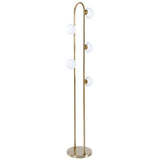 Modern Floor Lamp for Living Room, Artema Floor Lamp with WHITE, Tall Corner Lamp for Bedroom & B183P315093