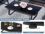 4-Piece Outdoor Conversation - 2 Chairs 1 Loveseat 1 Coffee Table,Patio Furniture 33613293
