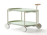 Moon storage cart Nordic Internet celebrity mobile trolley kitchen simple double storage W3318P308309