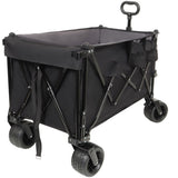 Foldable Wagon with Extended Tailgate, Extra Long Extender Wagon Cart,Beach Wagon Cart Heavy Duty W2932P289382