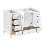 60'' Bathroom Vanity, Freestanding Vanity Top with Single basin Solid Wood Frame Bathroom Storage W1059P338728