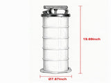1.74 Gal / 6.5L Pneumatic & Manual Fluid Extractor, Oil Changer with Dipstick & Suction Hose 75257779