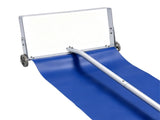 6.1 m 5-Section Extendable Roof Snow Rake with Wheels Aluminum Pole & Aluminum Frame, PE Blue 13913942