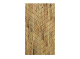 44 in. x 96 in. Hollow Core Weather Oak Stained Pine Wood Interior Door Slab B2763P611217