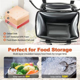 40 L Large Capacity Cooler Bag with Detachable Bottom Plate Gray 38217567